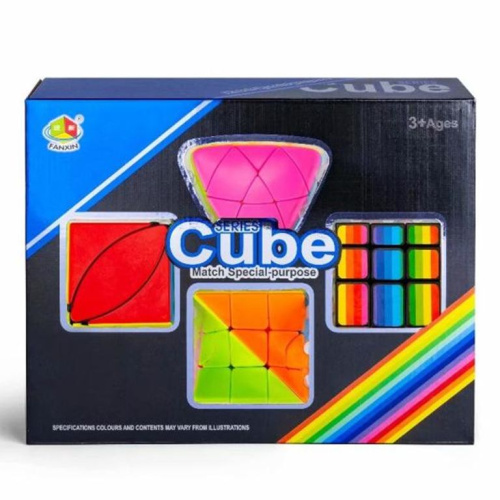 Набор головоломок Cube (в коробке 4 шт)